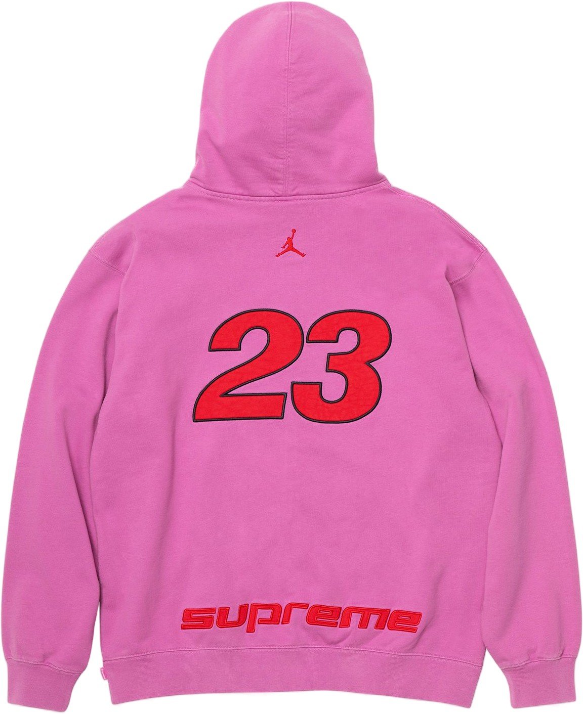 Supreme®/Jordan® Zip Up Hooded Sweatshirt view 8